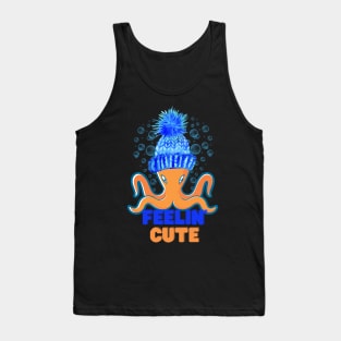 Feelin' Cute Baby Octopus! Tank Top